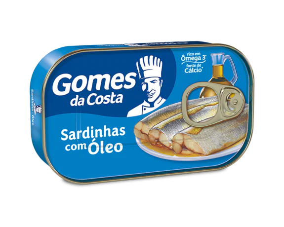 SARDINHA GOMES DA COSTA C/OLEO 125G
