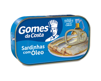 SARDINHA GOMES DA COSTA C/OLEO 125G