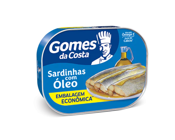 SARDINHA GOMES DA COSTA C/OLEO 250G