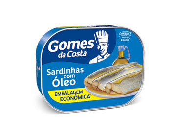 SARDINHA GOMES DA COSTA C/OLEO 250G
