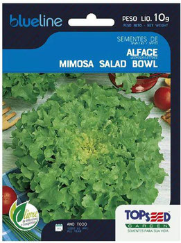SEMENTE TOPSEED ALFACE MIMOSA SALAD BOWL 10G