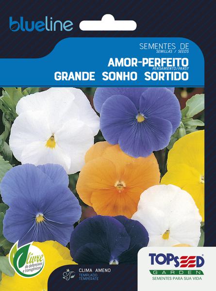 SEMENTE TOPSEED AMOR PERFEITO GRANDE SONHO SORTIDO 10G