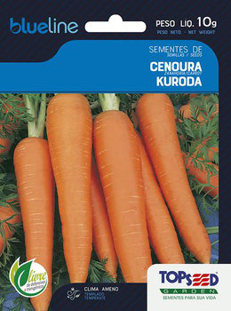 SEMENTE TOPSEED CENOURA NOVA KURODA 10G