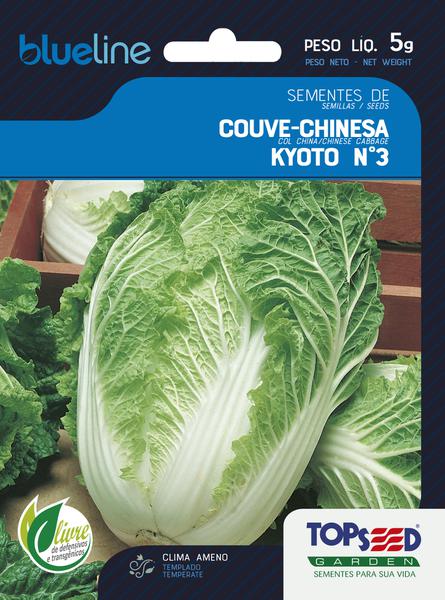 SEMENTE TOPSEED COUVE CHINESA KYOTO N.3 5G