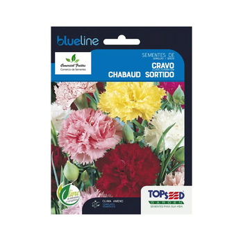 SEMENTE TOPSEED CRAVO CHABAUD SORTIDO 10G