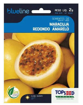 SEMENTE TOPSEED MARACUJA REDONDO AMARELO 2G