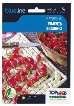 SEMENTE TOPSEED PIMENTA BIQUINHO 5G