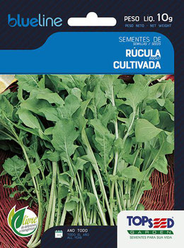 SEMENTE TOPSEED RUCULA CULTIVADA 10G