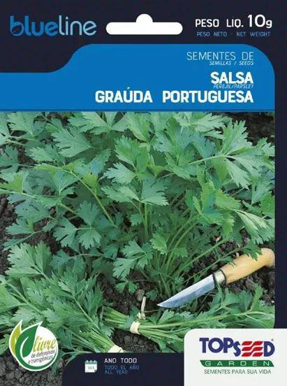 SEMENTE TOPSEED SALSA GRAUDA PORTUGUESA 10G