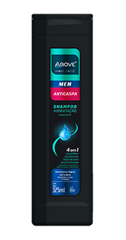 SHAMPOO ABOVE MASCULINO ANTICASPA SUN PROTECTION 325ML