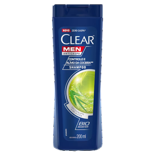 SHAMPOO CLEAR MEN CONTROLE E ALIVIO DA COCEIRA 200ML