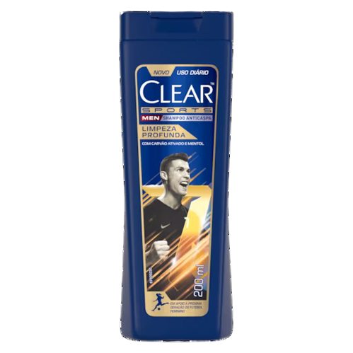 SHAMPOO CLEAR MEN LIMPEZA PROFUNDA 200ML