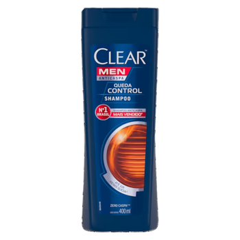 SHAMPOO CLEAR MEN QUEDA CONTROL 400ML