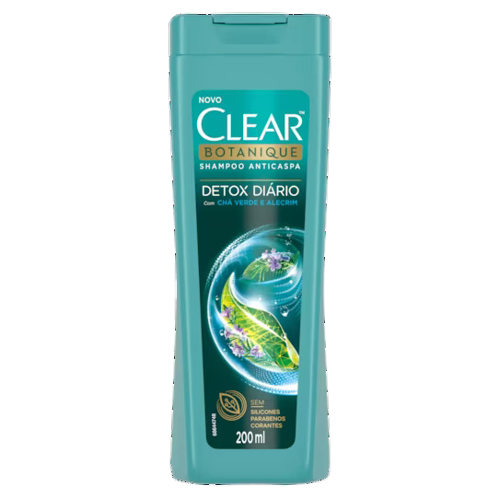 SHAMPOO CLEAR ANTICASPA DETOX DIARIO 200ML