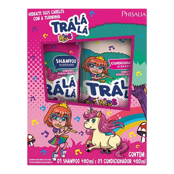 SHAMPOO+CONDICIONADOR INFANTIL TRALALA HIDRAKIDS MUSICAL 480ML