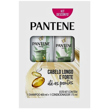 SHAMPOO+CONDICIONADOR PANTENE BAMBU 400ML+175ML
