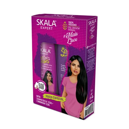 SHAMPOO+CONDICIONADOR SKALA MAIS LISOS 325ML