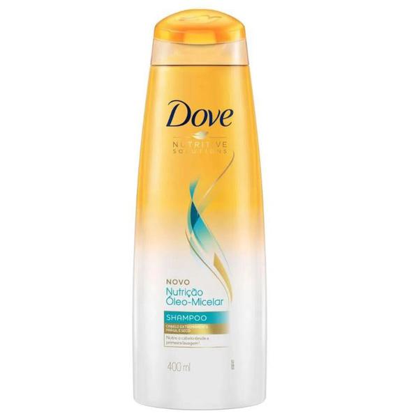SHAMPOO DOVE NUTRICAO OLEO MICELAR 400ML
