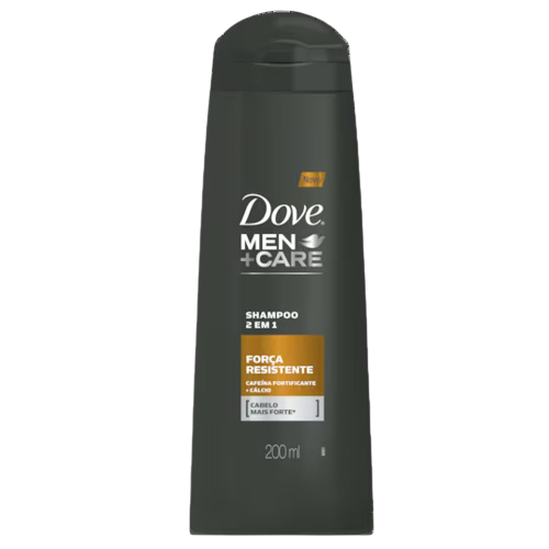 SHAMPOO DOVE MEN CARE FORCA RESISTENTE 2X1 200ML