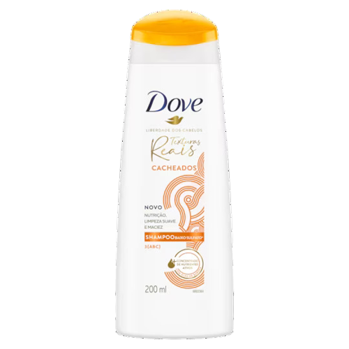 SHAMPOO DOVE TEXTURAS REAIS 200ML