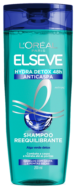 SHAMPOO ELSEVE HYDRA DETOX ANTICASPA 200ML
