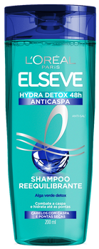 SHAMPOO ELSEVE HYDRA DETOX ANTICASPA 200ML