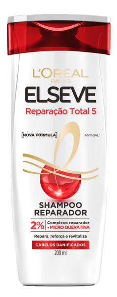 SHAMPOO ELSEVE REPARACAO TOTAL 5 200ML