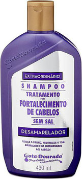 SHAMPOO GOTA DOURADA DESAMARELADOR 430ML