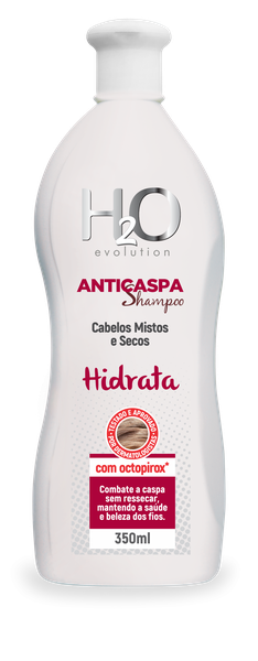 SHAMPOO H2O EVOLUTION ANTICASPA HIDRATA 350ML