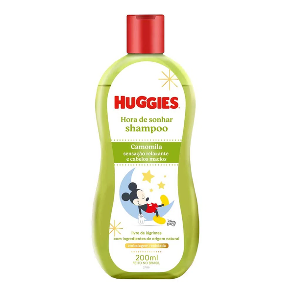 SHAMPOO INFANTIL HUGGIES TURMA DA MONICA CAMOMILA  200ML
