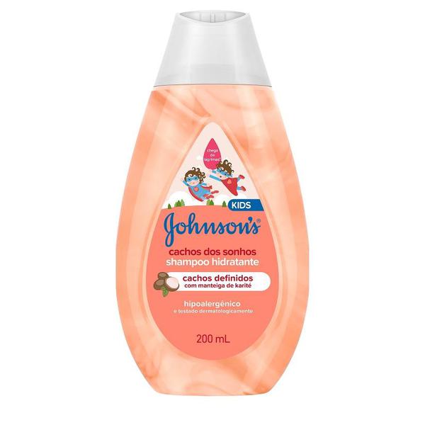 SHAMPOO INFANTIL JOHNSON'S BABY CABELOS CACHEADOS 200ML