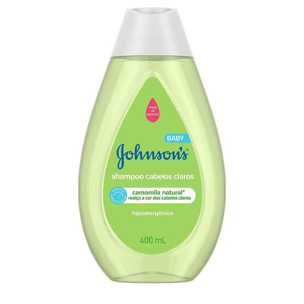SHAMPOO INFANTIL JOHNSON'S BABY CABELOS CLAROS 400ML