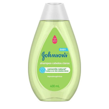 SHAMPOO INFANTIL JOHNSON'S BABY CABELOS CLAROS 400ML