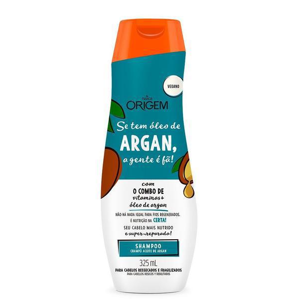 SHAMPOO ORIGEM SE TEM OLEO DE ARGAN 325ML