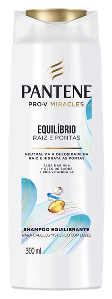 SHAMPOO PANTENE EQUILIBRIO RAIZ E PONTAS 300ML