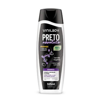 SHAMPOO VINI LADY PRETO ABSOLUTO 325ML