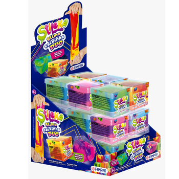 SLIME FAMPAR STILEKA CAIXINHA DUO
