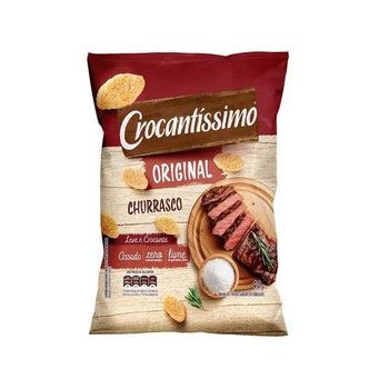 SNACK CROCANTISSIMO SABORES CAMPEOES CHURRASCO 45G