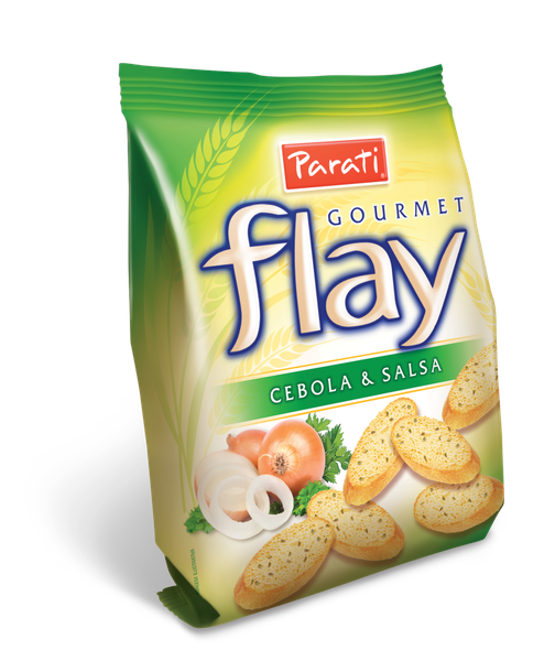 SNACK PARATI FLAY GOURMET CEBOLA/SALSA 40G