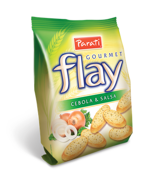 SNACK PARATI FLAY GOURMET CEBOLA/SALSA 40G
