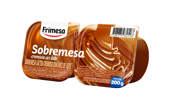 SOBREMESA LACTEA FRIMESA CREMOSA DOCE DE LEITE 200G