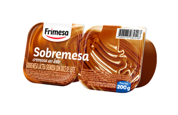 SOBREMESA LACTEA FRIMESA CREMOSA DOCE DE LEITE 200G