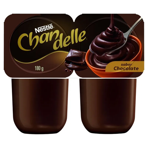 SOBREMESA NESTLE CHANDELLE CHOCOLATE C/2 180G