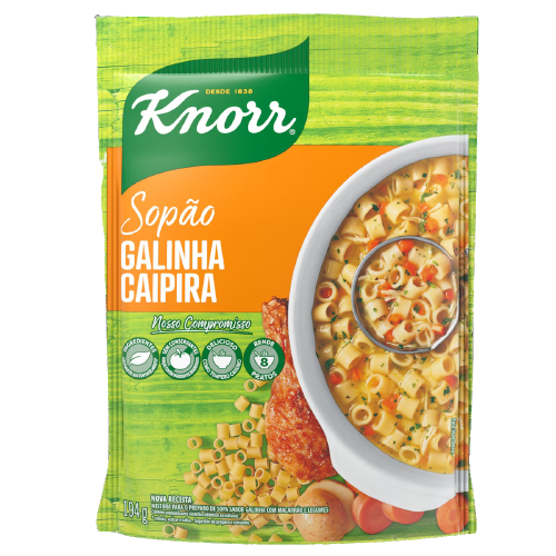 SOPAO KNORR +MACARRAO GALINHA CAIPIRA 194G