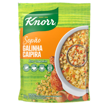 SOPAO KNORR +MACARRAO GALINHA CAIPIRA 194G