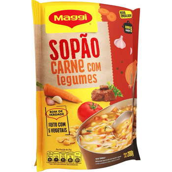 SOPAO MAGGI CARNE C/LEGUMES 200G