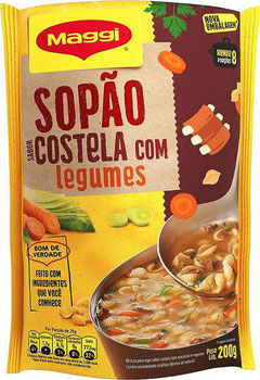 SOPAO MAGGI COSTELA C/LEGUMES 200G