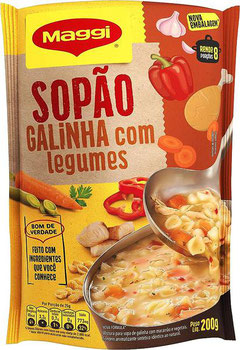SOPAO MAGGI GALINHA C/LEGUMES 200G