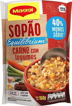 SOPAO MAGGI CARNE C/LEGUMES MENOS SODIO 150G