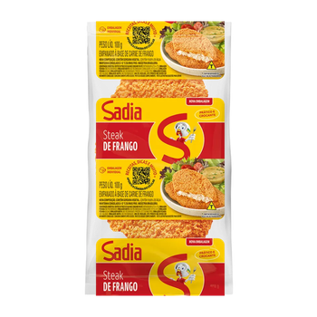 STEAK SADIA FRANGO 100G
